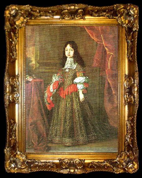 framed  j. sustermans nne- marie-louise de medicis, c., ta009-2